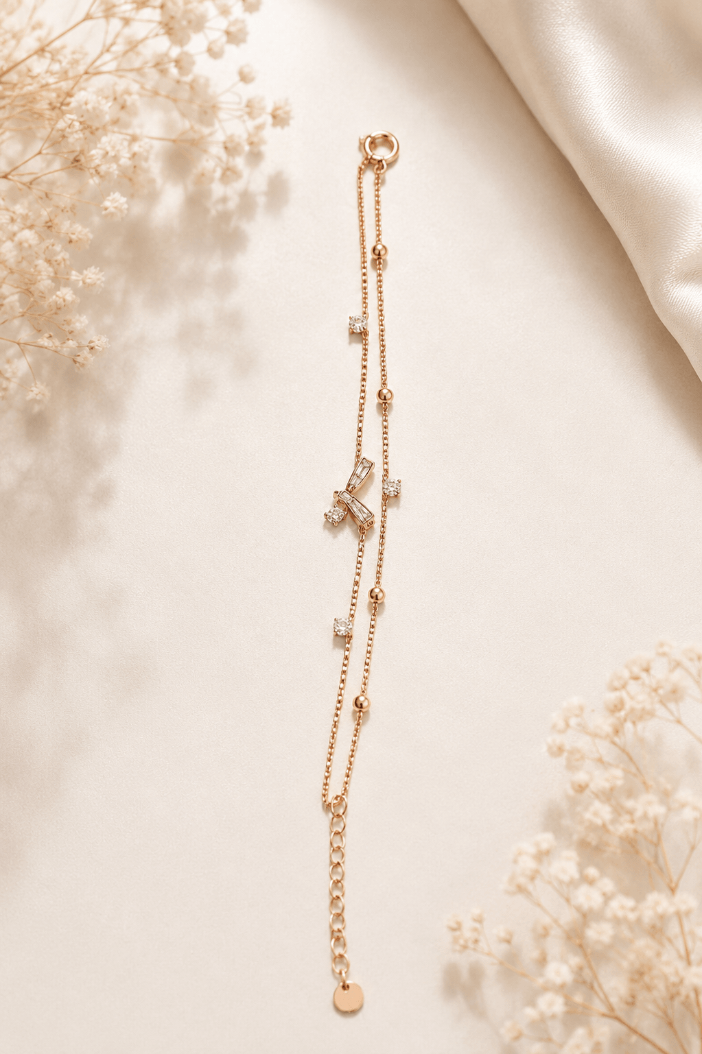 Celeste Bow Bracelet - alternate view