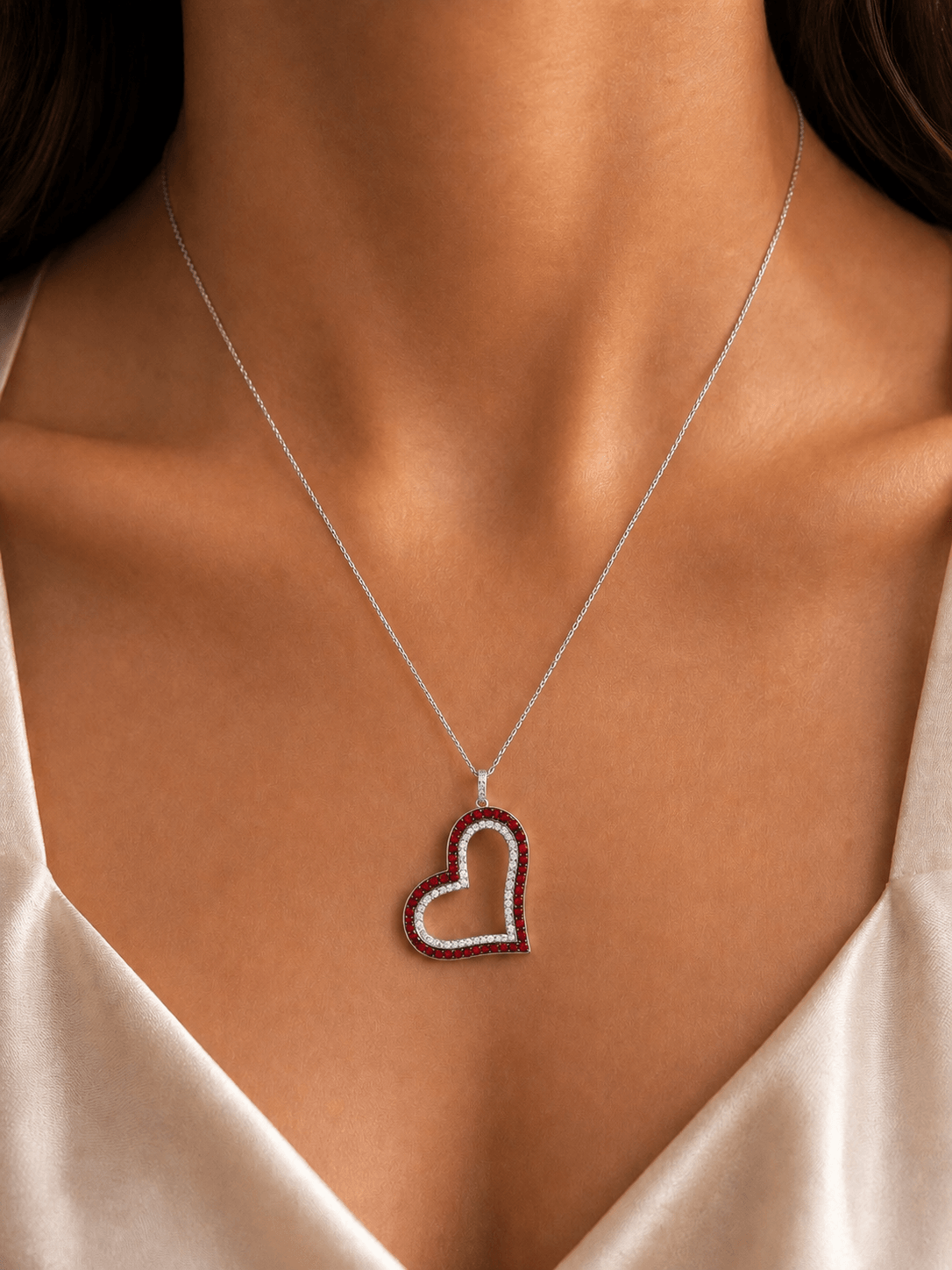 Mosaïque Heart Pendant - alternate view
