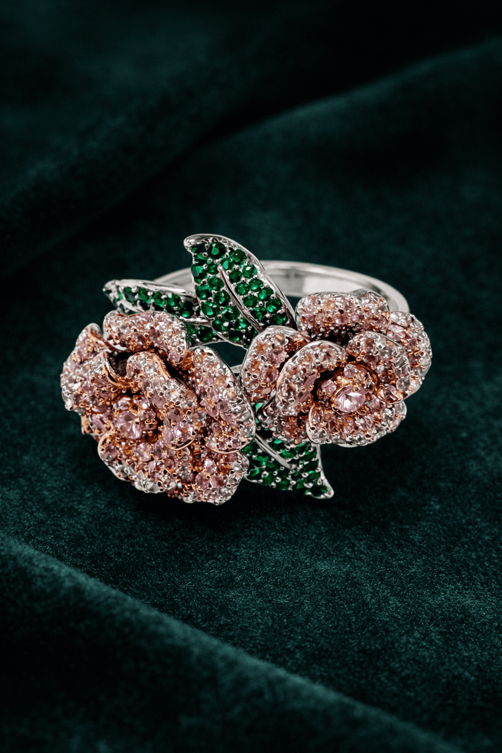 Blush Rose Garden Ring