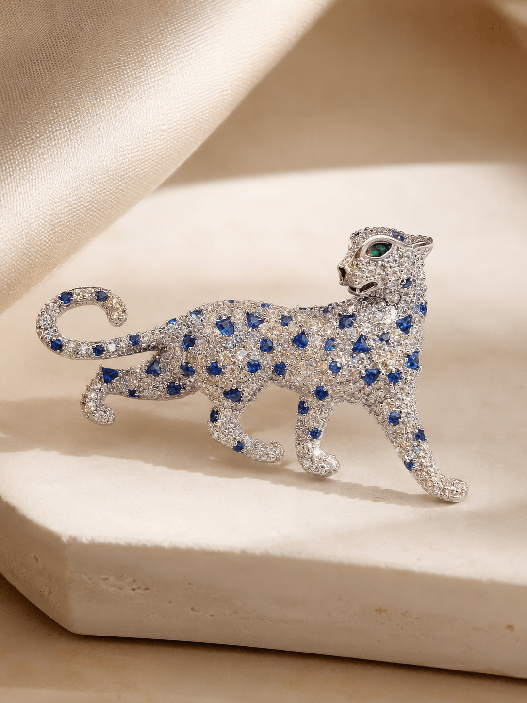 Panther Royale Brooch
