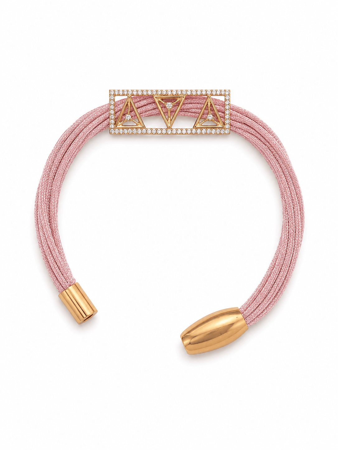 Trinity Geometry Bracelet - alternate view