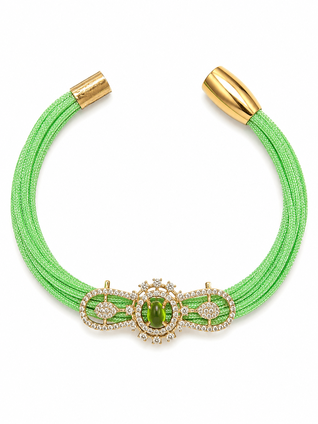 Emerald Aura Bracelet - alternate view