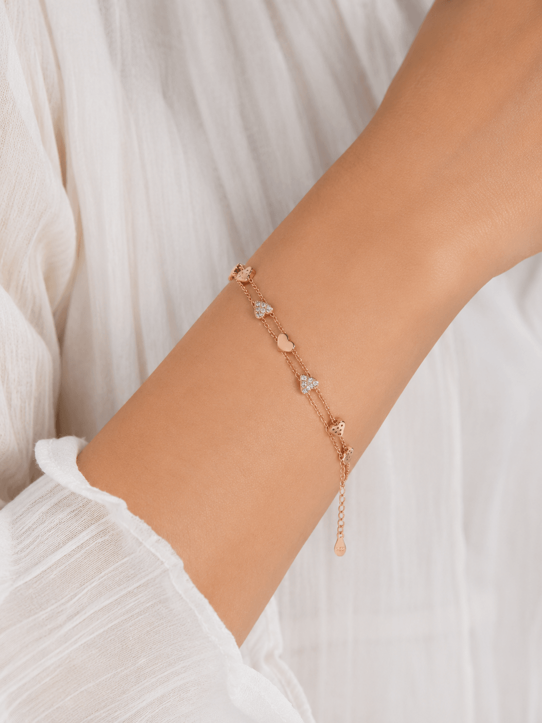 Sweetheart Cascade Bracelet