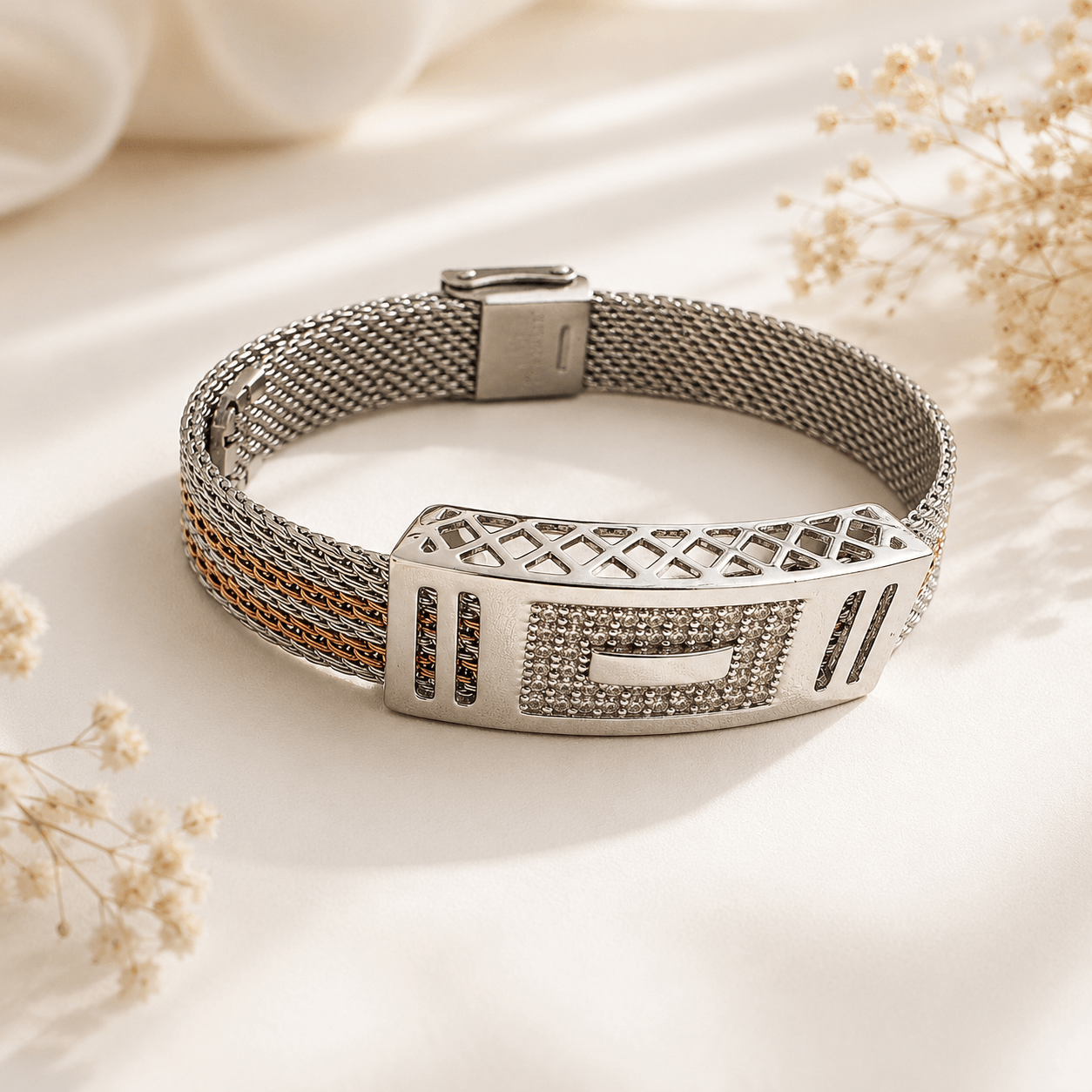 Urban Luxe Mesh Bracelet